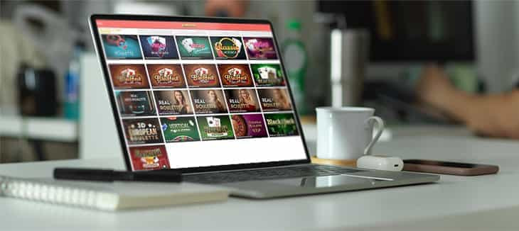 The Online Casino Games at Slotanza