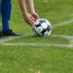 Football corner kick.